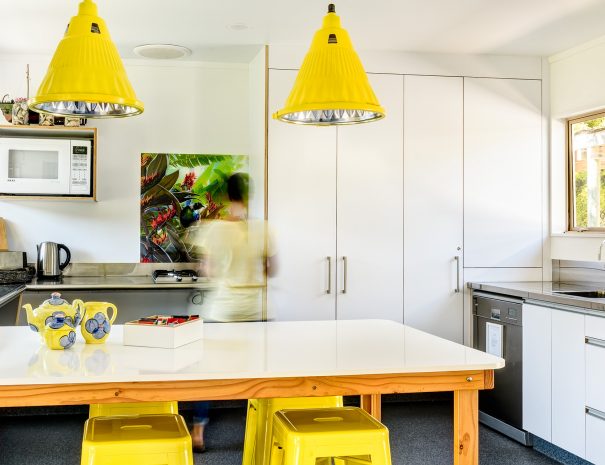 Newly renovated kitchen with all the mod cons