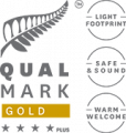 Qualmark 4 Star Plus Gold Award Logo