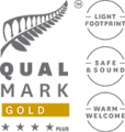 Qualmark 4 Star Plus Gold Award Logo Qualmark 4 Star Plus Gold Award Logo